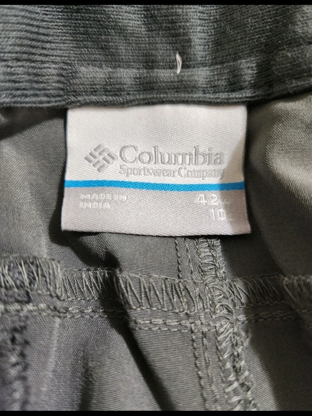 Columbia 10 inseam